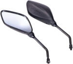 101 Octane IP13392 Tükör Szett Rombikus M8 Menetes, Jobb Oldalsó Tükör, Bal Kezes Menetes - Fekete