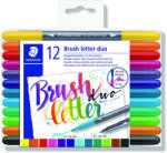 STAEDTLER Маркери за ръкопаковка писане Staedtler DJ, двув, 12 цв (27369-А)