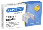 Rapesco Tűzőkapocs, 24/8, horganyzott, RAPESCO, 1000db/doboz (1456) - iconink