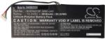VHBW Baterie pentru Gigabyte P34G / P34W / P34F / P34K, 3950 mAh (BW889000901)