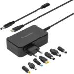 Krüger&Matz Univerzális hálózati adapter 90W PD-vel, 7 csatlakozóval
