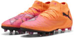 PUMA Női Futball Focicipő Flexgility Talp, Ortholite O-therm Future 8 Ultimate Ag fekete|narancssárga|rózsaszín|sárga