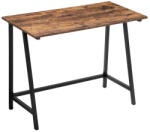 VASAGLE Ipari Íróasztal Rusztikus Faborítással és Acélvázzal (EUZ-LWD40X) - prodis