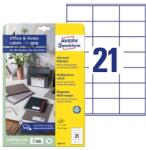 AVERY Etikett AVERY 3481-10 70x41mm univerzális 240 címke/doboz 10 ív/doboz (3481-10) - nyomtassingyen