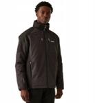 REGATTA WintrCalderdaleII Férfi bélelt vízálló kabát 10.000 mm fekete|szürke