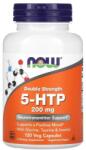 NOW 5-HTP Dublu Putere 200 mg - 120 capsule Veg