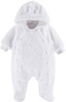Eevi Csecsemő kapucnis overall MELLOW fehér - 56