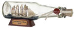 Türelemüveg Hajó üvegben Juan Sebastian de Elcano