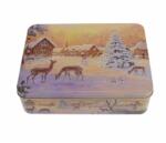  Karácsonyi fémdoboz dombornyomott - Winter Nostalgia - szep-otthon - 6 320 Ft