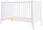 Hubners Patut copii din lemn Hubners Cosmo 120x60 cm alb - bekid