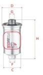 SOFIMA Filtru combustibil SOFIMA S 1770 B (S 1770 B) - fixbox