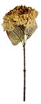 Clayre & Eef Hortensie artificiala maro verde 15x15x47 cm (6PL0404CR)