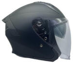 Faseed 620 Negru Mat Casca Moto Jet ECE 22.06 1350gr cu Sunvisor 119562 (119562)