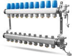 Einstal Set distribuitor inox 10 circuite teava pex 16x2 pentru calorifere complet echipat (5947226446654)