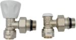 Tiemme Set robineti calorifer tur retur 1/2 pentru teava cupru 15 mm Tiemme (41689303316)