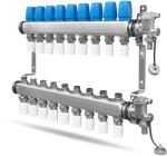 Einstal Set distribuitor inox 9 circuite ppr pentru calorifere complet echipat (41689307934)