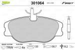VALEO set placute frana, frana disc VALEO ESSENTIAL 301064 (301064)