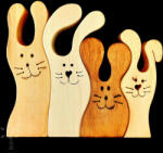 Fa-Time Boldog tarka nyuszicsalád 4 (TNYCS4B) (TNYCS4B)