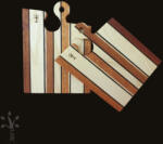 Fa-time Manufaktura Csíkos Páros vágódeszka többféle fából (CSPVD-05) (CSPVD-05)