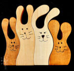 Fa-Time Boldog tarka nyuszicsalád 4-A (TNYCS4A) (TNYCS4A)