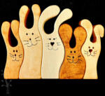 Fa-Time Boldog tarka nyuszicsalád 5 (TNYCS5) (TNYCS5)