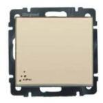 Legrand Valena 107 keresztkapcsoló betét közp. fedéllel elefántcsont süllyesztett IP44 1- billentyű/gomb LEGRAND - 774197
