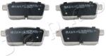 JAPKO set placute frana, frana disc JAPKO 51309 (51309)