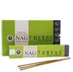 Golden Nag Vijayshree Golden Nag 7 Herbs/Ervas - 7 Gyógynövény füstölő