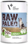 VetExpert Raw Paleo Konzerv Adult marha/nyúl 400 g