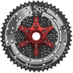 Sunrace Csmx80 11 Sebességes Fogaskeréksor Fekete-piros, 11-51