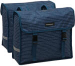 New Looxs Kerékpáros Táska Fiori Dupla Nomi Kék 30l 37x12, 5x33cm(x2)