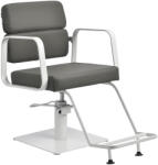 Gabbiano fodrászszék Porto fehér szürke