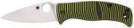 Spyderco CARIBBEAN G-10/LC200N PLAIN LEAF C217GP EDC Zsebkés (PR-C200156022)
