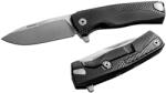 lionSTEEL ROK Aluminium Black Satin Zsebkés (ROK A BS)