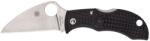 Spyderco MANBUG FRN BLACK WHARNCLIFFE PLAIN MBKWP EDC Zsebkés (PR-C200440507)