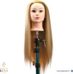  ELZA Rostszálakkal dúsított modellező női szintetikus babafej