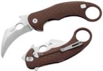 lionSTEEL L. E. One Brown Stone Washed Karambit Zsebkés (LE1 A ES)