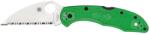 Spyderco SALT 2 WHARNCLIFFE FRN GREEN SERRATED C88FSWCGR2 EDC Zsebkés (PR-C200457809)
