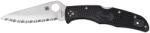 Spyderco ENDURA 4 FRN BLACK SERRATED C10SBK EDC Zsebkés (PR-C200410010)
