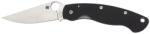 Spyderco MILITARY G-10 BLACK PLAIN C36GPE EDC Zsebkés (PR-C200434111)