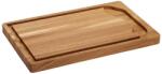 Yaxell Japán Tölgyfa Konyhai Vágódeszka 50x30x3, 4 cm-es mély barázdával (39490)