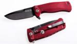 lionSTEEL SR22 Aluminium Red Black Zsebkés (SR22A RB)