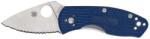 Spyderco AMBITIOUS FRN BLUE S35VN SERRATED C148SBL EDC Zsebkés (PR-C200105515)