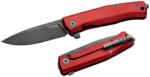 lionSTEEL Myto Aluminium Red Black Zsebkés (MT01 A RB)