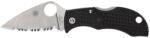 Spyderco MANBUG FRN BLACK LEAF SERRATED MBKLFS EDC Zsebkés (PR-C200440907)