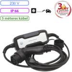 GYS Töltőkábel EV 16A/T2 5m 10/16A állítható 1ph 3.7 kW (028975) - dwdszerszam