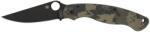 Spyderco MILITARY 2 G-10 CAMO BLACK BLADE PLAIN C36GPCMOBK2 EDC Zsebkés (PR-C200434811)