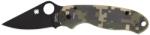 Spyderco PARA 3 G-10 DIGITAL CAMO BLACK BLADE PLAIN C223GPCMOBK EDC Zsebkés (PR-C200435610)