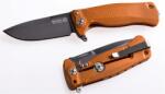 lionSTEEL SR22 Aluminium Orange Black Zsebkés (SR22A OB)