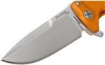 lionSTEEL SR22 Aluminium Orange Satin Zsebkés (SR22A OS)